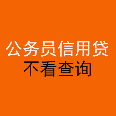 长武公务员信用贷款